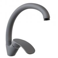 Смеситель для кухни 35к MIXLINE ML-GS02 (342) графит высок. излив