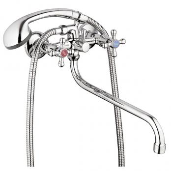 Смеситель для ванны и раковины 1/2 кер Glauf JMX7-A605