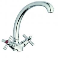 Смеситель для кухни 1/2 кер Glauf QMT4-B722 п\шпильку