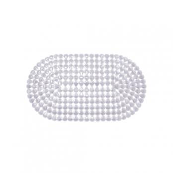 Коврик 67х38 на присосках "Капля" прозрачный