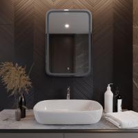 Зеркало MIXLINE "Мальта" 550*800 (ШВ) сенсорный выключатель, светодиодная подсветка
