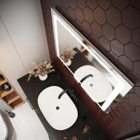 Зеркало MIXLINE "Фортуна" 800*600 (ШВ) сенсорный выключатель, светодиодная подсветка