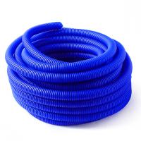 Гофра защитная 20/18 для труб PEX и PERT диам 16 СИНЯЯ (50 м) VRT