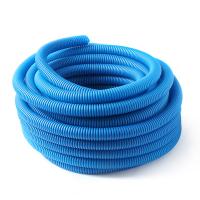 Гофра защитная 32/27,5 для труб PEX и PERT диам 20,26 СИНЯЯ (50 м) VRT