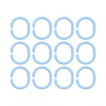 Комплект колец голубой (в упак 12шт)