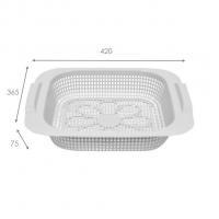 Мойка-сушилка белая (для фруктов/овощей, посуды)