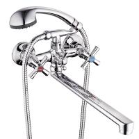 Смеситель для ванны и раковины 1/2 кер Glauf QFR7-C722