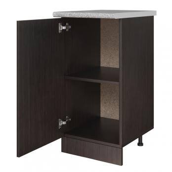 Стол разделочный 40 венге, столешница гранит пёстрый