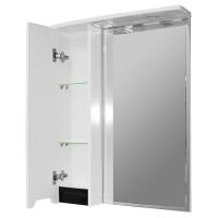 Зеркальный шкаф "ПРОМЕТЕЙ" левый с подсветкой(ПВХ)