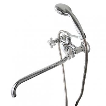 Смеситель для ванны и раковины 1/2 кер F2618 FRAP (S излив, хром, латунь)