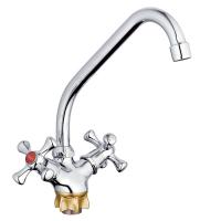 Смеситель для кухни 1/2 кер Glauf QST4-A827 п\гайку