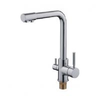 Смеситель для кухни 35к L4055-3 Ledeme с выходом для питьевого фильтра, латунь