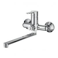 Смеситель для ванны и раковины 35к L2203 Ledeme б/отв L-нос, латунь