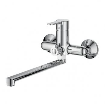 Смеситель для ванны и раковины 35к L2203 Ledeme б/отв L-нос, латунь