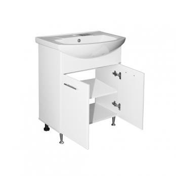 Тумба д/ванной "РОСТОК-65"   под раковину Элеганс 65 (ROSA) (ПВХ)