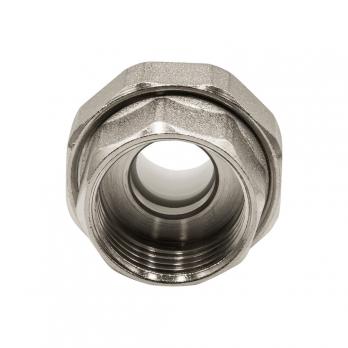 Муфта комб. разъемная, вн 20х1" EVER® plast БЕЛЫЙ (Россия)