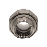 Муфта комб. разъемная, вн 20х1/2" EVER® plast БЕЛЫЙ (Россия)