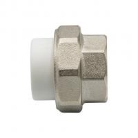 Муфта комб. разъемная, вн 25х1" EVER® plast  БЕЛЫЙ (Россия)