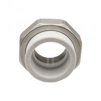 Муфта комб. разъемная, вн 50х1 1/2" EVER® plast  БЕЛЫЙ (Россия)