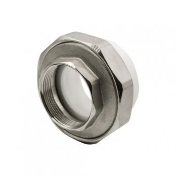 Муфта комб. разъемная, вн 63х2" EVER® plast  БЕЛЫЙ (Россия)