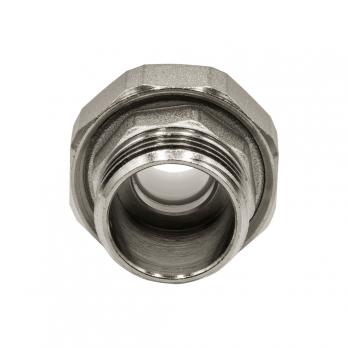 Муфта комб. разъемная, нар 20х1" EVER® plast  БЕЛЫЙ (Россия)