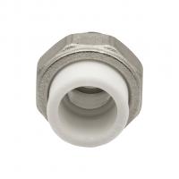 Муфта комб. разъемная, нар 20х1/2'' EVER® plast  БЕЛЫЙ (Россия)