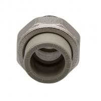 Муфта комб. разъемная, нар 20х1/2'' EVER® plast  СЕРЫЙ (Россия)