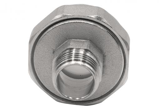 Муфта комб. разъемная, нар 25х1/2" EVER® plast БЕЛЫЙ (Россия)