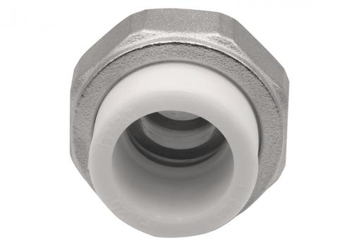 Муфта комб. разъемная, нар 25х1/2" EVER® plast БЕЛЫЙ (Россия)