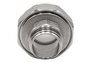 Муфта комб. разъемная, нар 25х3/4'' EVER® plast БЕЛЫЙ (Россия)