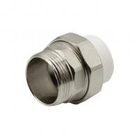 Муфта комб. разъемная, нар 32х1 1/4" EVER® plast  БЕЛЫЙ (Россия)