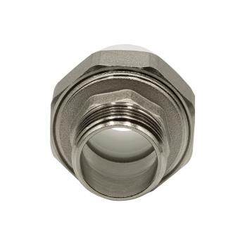 Муфта комб. разъемная, нар 32х1'' EVER® plast  БЕЛЫЙ (Россия)