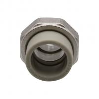 Муфта комб. разъемная, нар 32х1'' EVER® plast  СЕРЫЙ (Россия)