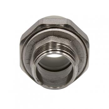 Муфта комб. разъемная, нар 32х1'' EVER® plast  СЕРЫЙ (Россия)