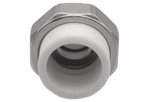 Муфта комб. разъемная, нар 32х3/4" EVER® plast БЕЛЫЙ (Россия)