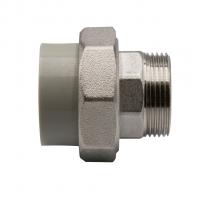 Муфта комб. разъемная, нар 40х1 1/4'' EVER® plast  СЕРЫЙ (Россия)