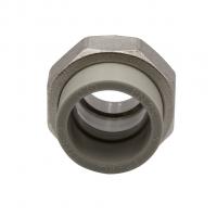 Муфта комб. разъемная, нар 40х1 1/4'' EVER® plast  СЕРЫЙ (Россия)