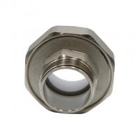 Муфта комб. разъемная, нар 50х1 1/2" EVER® plast  БЕЛЫЙ (Россия)