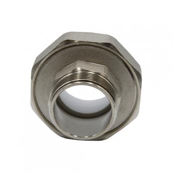 Муфта комб. разъемная, нар 50х1 1/2" EVER® plast  БЕЛЫЙ (Россия)