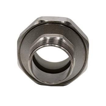 Муфта комб. разъемная, нар 63х2'' EVER® plast   СЕРЫЙ (Россия)