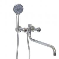 Смеситель для ванны и раковины 1/2 кер Казань КС 63010263 мет мах ЕВРО