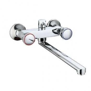 Смеситель для ванны и раковины 1/2 кер Казань КС 73013254 мет мах ЕВРО