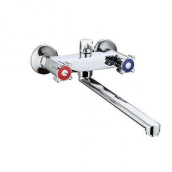 Смеситель для ванны и раковины 1/2 кер Казань КС 73016253 мет мах ЕВРО