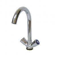 Смеситель для кухни 1/2 кер Казань КС 540167 мет маховики