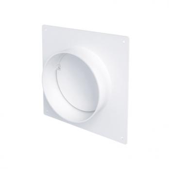 Соединитель D125 с накладной пластиной, обратным клапаном 12,5SKNPO ПВХ