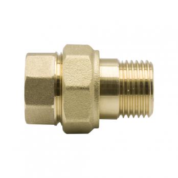 Переходник со сгоном 1/2'' прямой ЛАТ LEXLINE 15  под конус