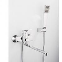 Смеситель для ванны и раковины 35к F2246 FRAP див корп (L-излив, хром, латунь)