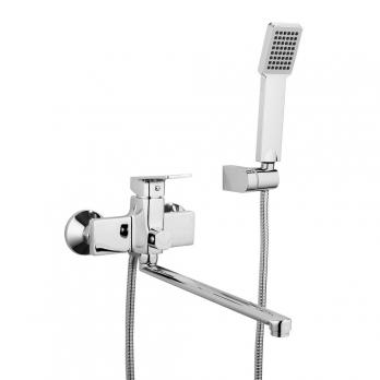 Смеситель для ванны и раковины 35к F2246 FRAP див корп (L-излив, хром, латунь)