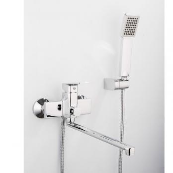 Смеситель для ванны и раковины 35к F2246 FRAP див корп (L-излив, хром, латунь)