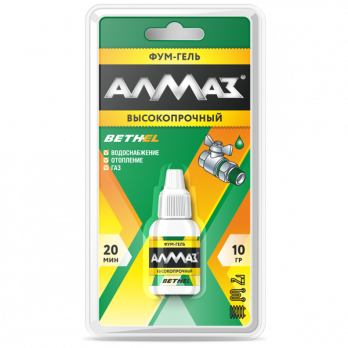Фум-гель "Алмаз" Высокопрочный 10г (блистер)